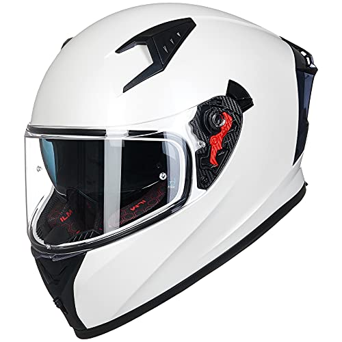 ILM Helmet Accessories Visors Replaceable Face Sheild for Full Face Motorcycle Helmet in Model ILM-Z501(Visor, Clear) by ILM - Used condition - Image 7