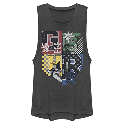 Chemise Femme Harry Potter Blasons de Maison finitions premium en coton