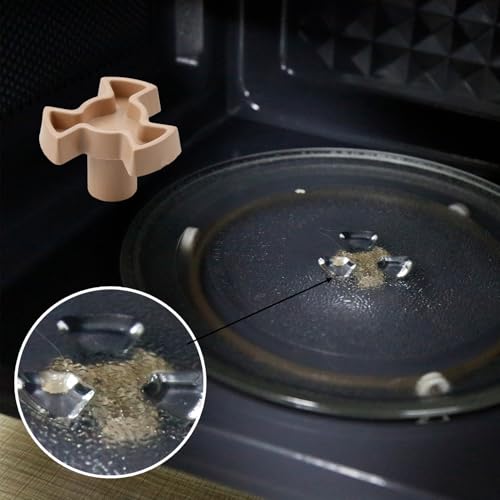 Tabanzhe Microwave Turntable Coupler Roller 2PCS Replacement Microwave Oven Guide Support Tray Shaft Microwave Repairing Parts - Image 2