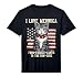 4th July Cat Lover, I Love Meowica Patriotic Cat Men, Women Performance T-Shirt