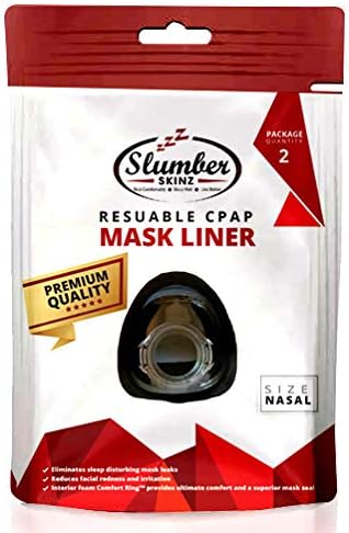 Reusable CPAP Liners (Nasal Masks) by Slumber Skinz - (2 Pack)
