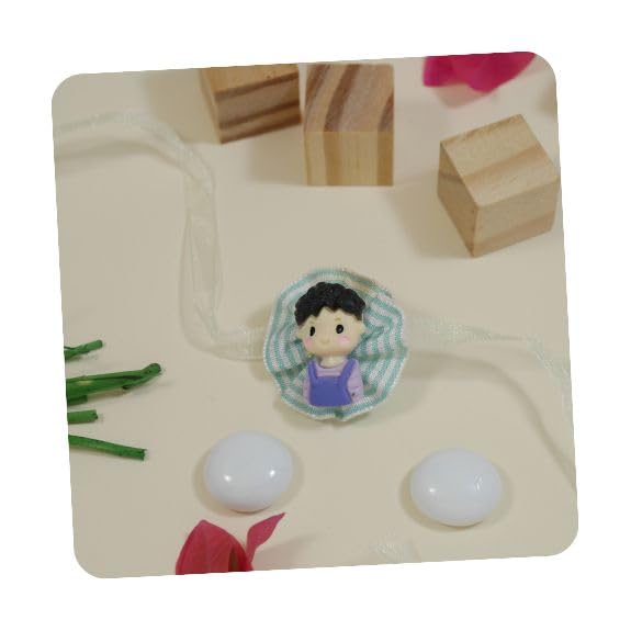 Image of I Jewels Soft Cartoon Character Kids Rakhi With Roli Chawal & Rakshabandhan Card for Bro /Brother /Bhai