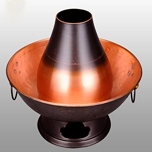 Olla china de cobre tradicional de 40 cm miniatura 4