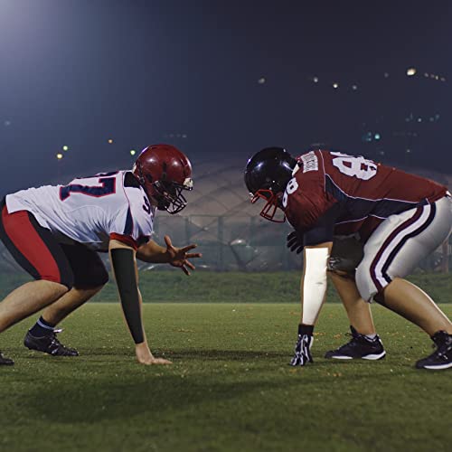 24 Pcs Athletic Turf Tape Easy To Apply Athletic Tape Football Turf Tape Easy Tear No Sticky Residue Tape For Athlete, Sport Trainers, White, Black, 15.75 X 3.94 Inches #TOP3