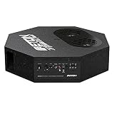 ETON Res 5 Flat: płaski aktywny subwoofer do wgłębienia koła zapasowego, bassreflex bass box z 2 x 5" (2 x 130 mm) głośnikami niskotonowymi, obudowa tylko 130 mm wysokości, 300 W RMS
