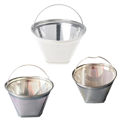 Cone Shape Coffee Filter Practical 304 Stainless Steel Fine Mesh Screen Replacement Part for Coffee Machine - Image 8