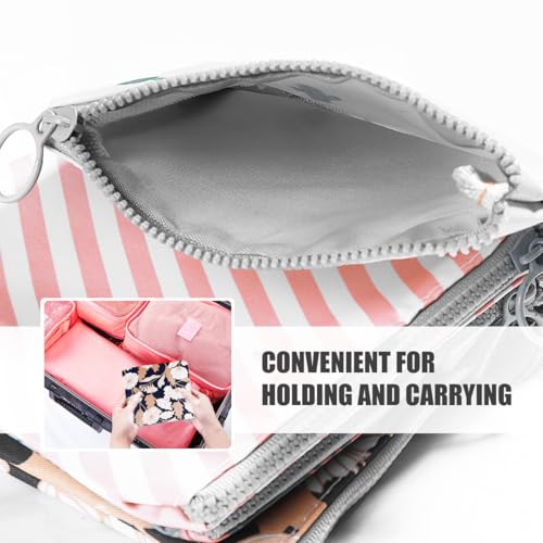Image of 4PCS Napkin Organiser pad Holder Girl Wallet Menstrual Cup Storage case pad Organizer Zip id case Wallet Zip Wallet Purse Stand Girls Wallets Care Tampon