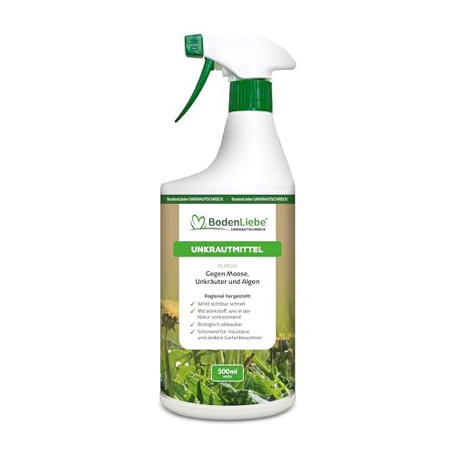 BodenLiebe UNKRAUTSCHRECK 500 ml Unkrautmittel für Wege & Terrassen