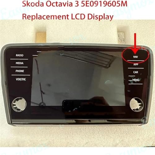 Pantalla para Coche 8" Skoda Superb Octavia MK3 MIB2 6
