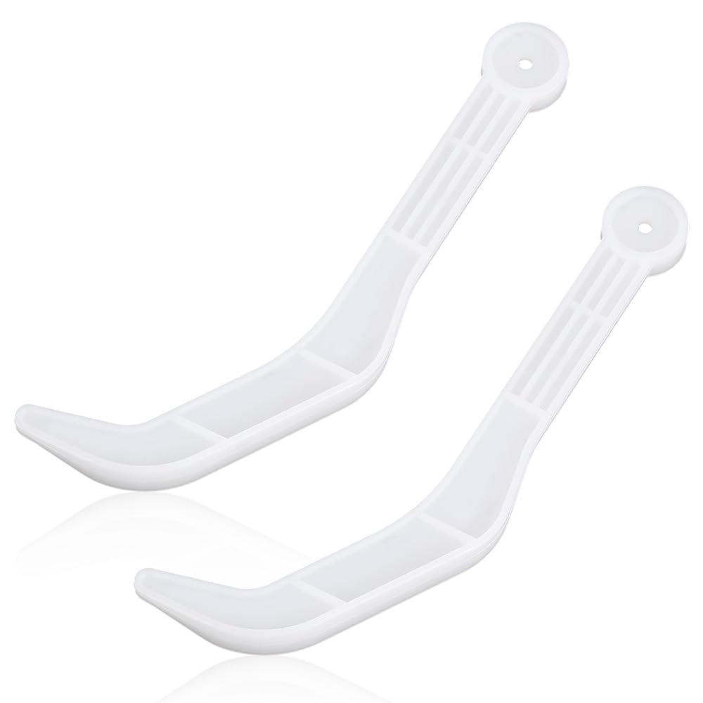 Reyhoar 2Pcs DA61-05435A Refrigerator Ice Maker Ice Full Guide, Shut Off Level Arm Replacement Part fit for Samsung Refrigerators