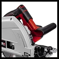 Einhell Tauchsäge TE-PS 165 (1.200 Watt, werkzeuglose Einstellung bei Schnitttiefe + Neigungswinkel, hochwertiges Hartmetall-Sägeblatt, Sägeblattarretierung) – Ansicht 3