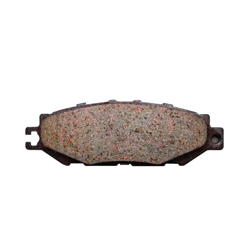 Image of Detroit Axle - Rear Brake Pads for 1993-2000 Lexus LS400 Ceramic Brake Pads | w /Hardware 1994 1995 1996 1997 1998 1999 Replacement
