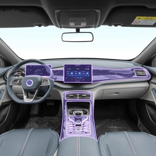 Éviter rayures console centrale BYD Qin Plus DM-i avec film TPU
