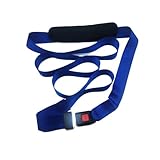 Mobilization Belt with Adjustable Thick Cushioning Pad – Ideal for Physical Therapy, Rehabilitation, Stretching & Mobility Training – Durable Traction Equipment for Therapists and Home Use (Blue)