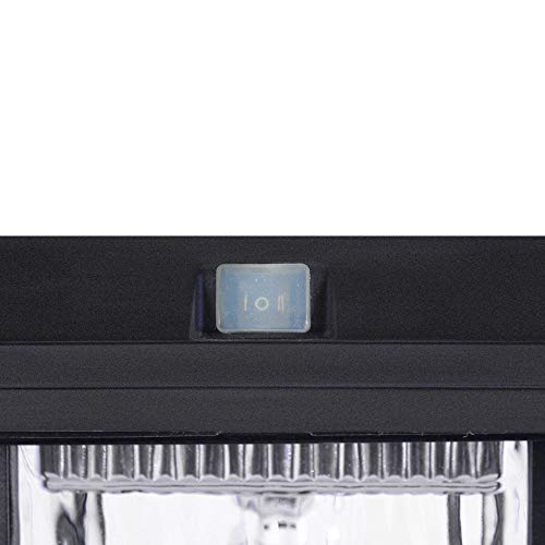 GAMA SONIC Aspen Solar Post Light, Outdoor Solar Powered LED Light, 3