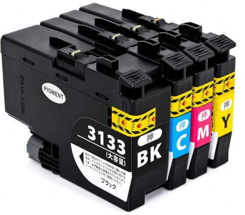 ブラザー LC3133-4PK 互換インクカートリッジ LC3133 大容量 顔