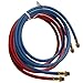 Robinair 71234 Enviro-Guard AC Service Hose Set for R-1234yf; Red/Blue