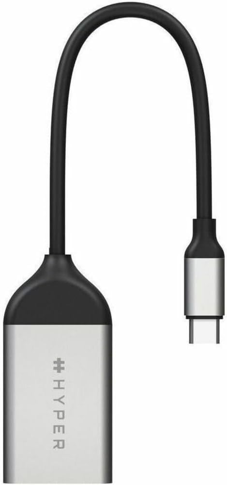 HyperDrive USB C to Ethernet Adapter - High-Speed 2.5Gbps LAN Connectivity for Chromebooks, Laptops, USB-C Devices, Ultra-Portable, Durable USB to Ethernet Adapter