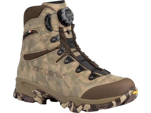 Zamberlan Men's LYNX MID GTX RR BOA Men's Hunting Boots, Camouflage, 10.5 Medium