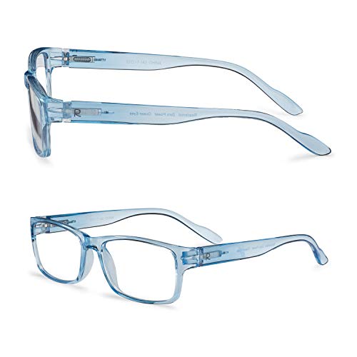 image for Readerest Blue Light Blocking Reading Glasses (Light Blue, 1.50 Magnif