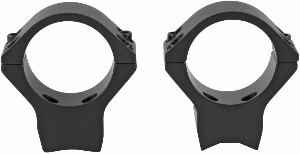 Talley X-Bolt Scope Mounts - Lightweight Alloy Optics Mounting Rings, Black Anodized - 1"/30mm/34mm, Low/Medium/High Options - Compatible with Browning X-Bolt Rifles