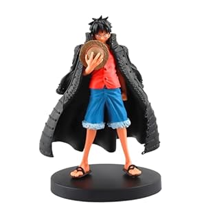 EKKONG One Piece Anime Collection Figurine Action Figure d’Anime Populaire Collection Modèle Jouet Statues Collectibles Ornements De Collecte Statue en PVC Doll Décoration (Rouge)