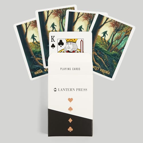 Lantern Press 52 Naipes Poker Hinton West Virginia miniatura 6