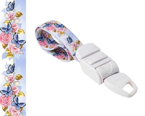 Bild: ROLSELEY PROFESIONAL Quick and Slow Release Medical Nurse/Doctor Tourniquet with BUTTERFLIES/ROSES FLORAL Pattern f�r 19,39 EUR  bei Amazon