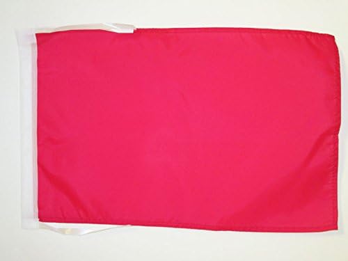 AZ FLAG Plain Red Flag 18'' x 12'' cords - Red Solid color SMALL flags 30 x 45cm - Banner 18x12 in