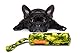 big buddy® Futterdummy für Hunde | Apportierbeutel, Futterbeutel, Hundetraining, Agility Training, Hundeerziehung, Dummy für leckerlies - extrem strapazierfähig (Bulli Grün)