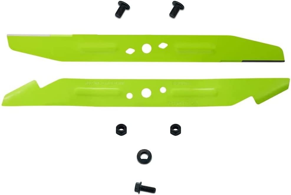 AB2100D 21" Extended Run Time Blade Set with Bolts, Nuts and Washer Hardware for EGO LM2130, LM2133,LM2135, LM2130SP, LM2135SP, LM2150SP & LM2156SP 21" Lawn Mowers