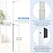 tonchean Wall Mount Telescopic Height Measuring Rod Professional Aluminum Stadiometer Accurate Scale Height Measuring Tool for Kids & Adults, 23.6-78.7 inch/60-200 cm, Unit with inch & cm
