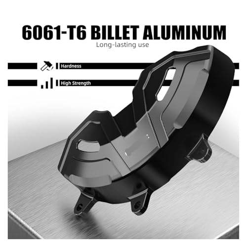 Protector cubierta del motor CRF1100L para proteger el estator contra caídas en parado 6