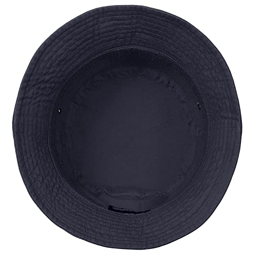 Image of Falari Men Women Unisex Cotton Bucket Hat 100% Cotton Packable for Travel Fishing Hunting Summer Camp