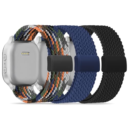 Correa Nylon Trenzada Magnética 20mm para Reloj Pack 3