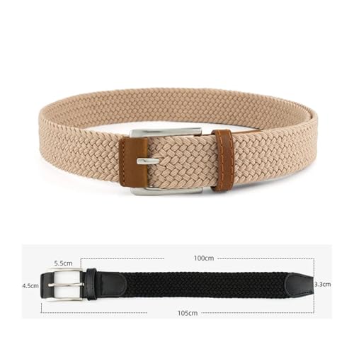 for Men Women Casual Jeans Canvas Multifunctional Outdoor Belt(Black)4