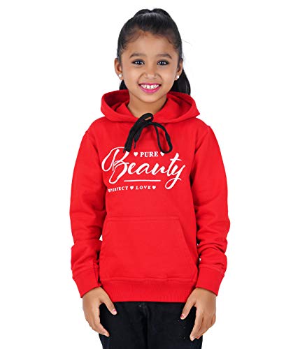 Image of FLEXIMAA Boy's & Girl's Hooded Neck Printed Full Sleeve Hoodies with Pocket