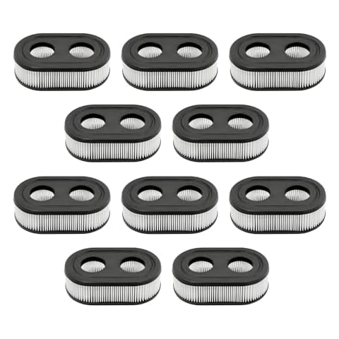 HeptaFiltra Lawn Mower Air Filter 10 Pack Cover