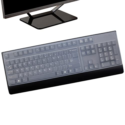 Protector de teclado transparente para PC 104/107 teclas miniatura 1