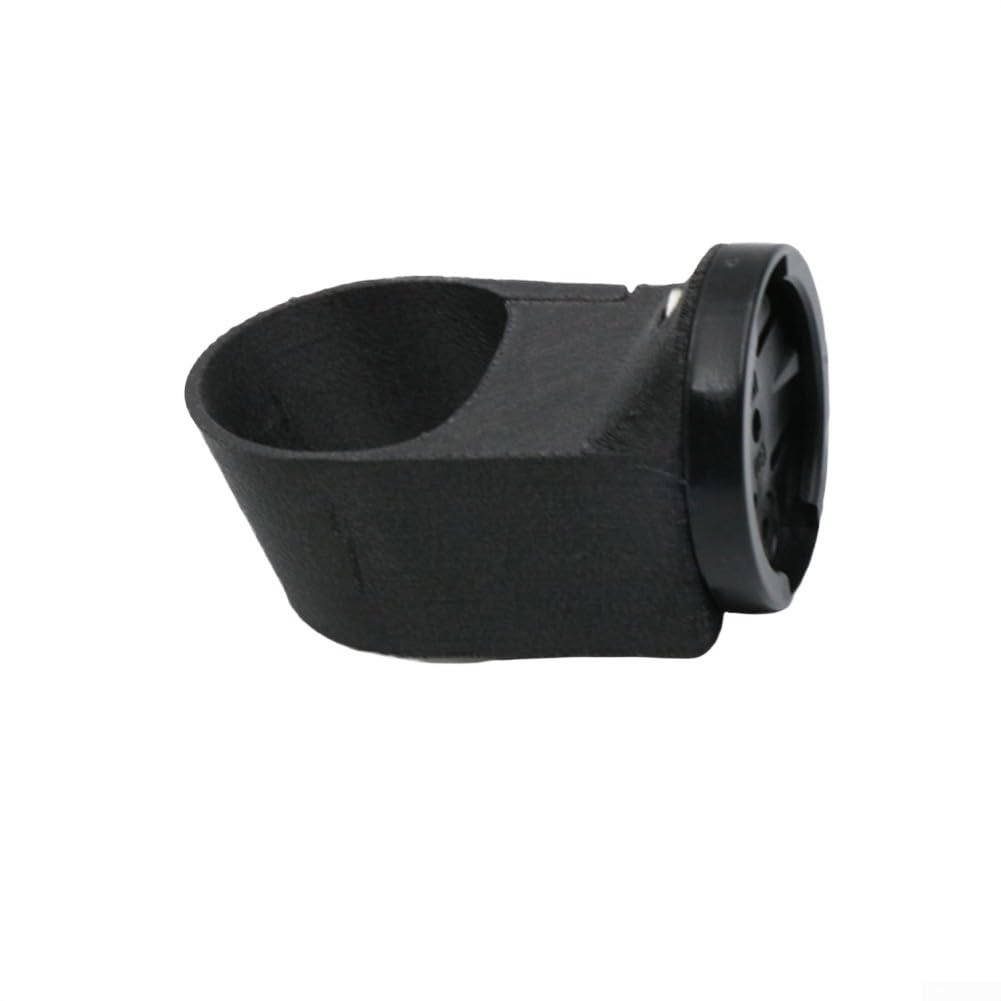 Soporte de luz trasera de fibra de carbono de 27,2 mm negro para tija de bicicleta Garmin