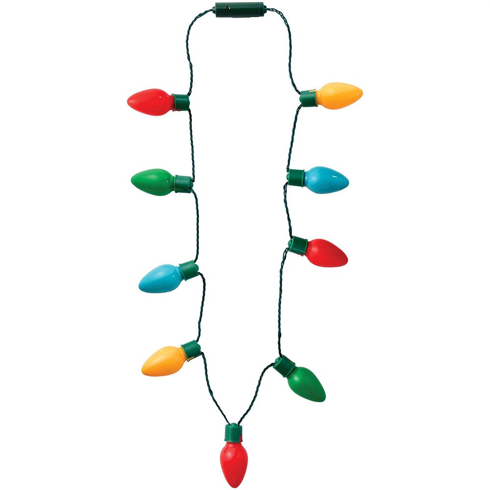 Collier multicolore lumineux cadeau idéal pour invités d'anniversaire - 4
