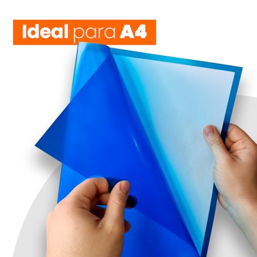 Dello 0270.C.0100, Pasta L, A4, Azul, 310mm x 220mm, Pacote de 10