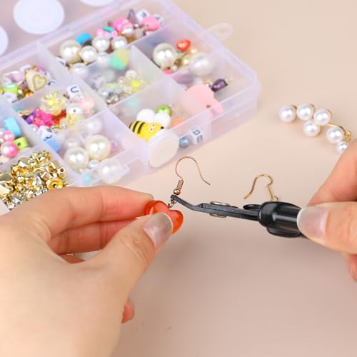 Perlen-Crimpzange, Perlen-Crimper-Werkzeug, Schmuck-Crimp-Werkzeug, Perlen-Crimp-Werkzeug für die Schmuckherstellung, Perlen-DIY-Handwerk