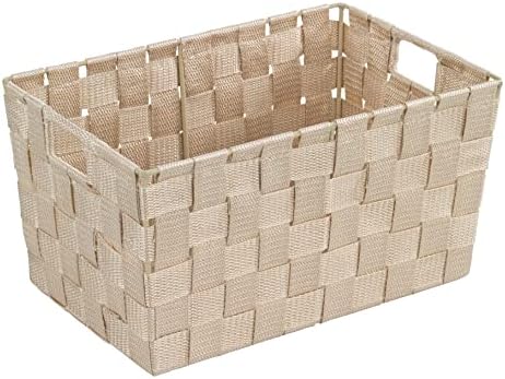 Wenko Adria Square Bathroom Mini-Basket, Beige