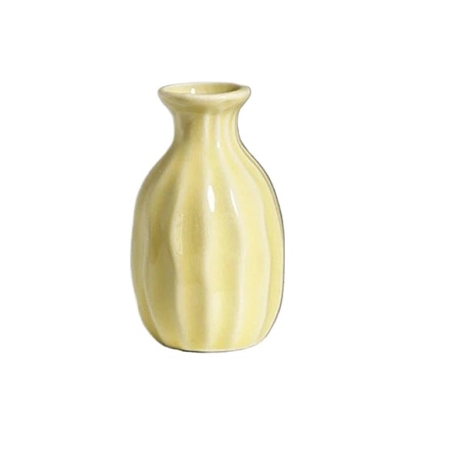 Mini Vase Flower Vase Hydroponics Vases Creative Room Decor Mini Plant Bottle Pots Desktop Ornament Craft(7.7x4.5x2.5cm-02)