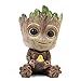 Yucong Baby Groot Flower Pot vaso da fiori a forma di simpatico personaggio Guardiani della Galassia Baby Groot Vaso di Fiori contenitore per piante grasse per cactus e piante (pollo)