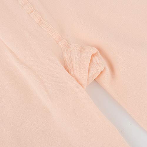 Soudittur Ballett Strumpfhose für Mädchen und Damen mit Fuß Ultra-Stretch, 1 Paar Ballett Rosa, Gr.- M (125-140 cm)