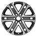 OEM FR64 20 Inch Rims and Tires Fit F-150 6x135 20x8.5 Gloss Gunmetal Machined - Hollander 10345 - TerraMax RT 275/55-20 (Set of 4)