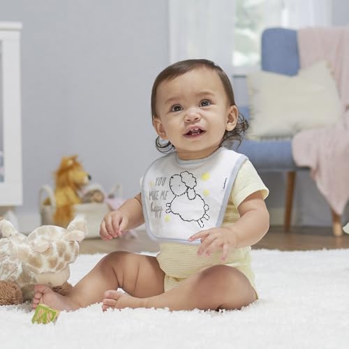 Image of Gerber Unisex Baby 5-Pack Short Sleeve Variety Onesies Bodysuits