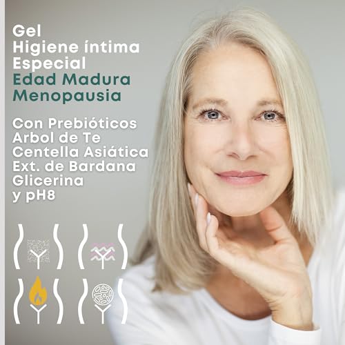 GYNEBAL - Jabon Intimo Mujer Menopausia - PH 8 - PURIFICANTE con Arbol de Te + Prebiotico - Gel Higiene Intima que previene la Sequedad Vaginal – 150 ml - imagen 2